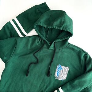 BOGO Attack on Titan Green Hoodie Sweatshirt